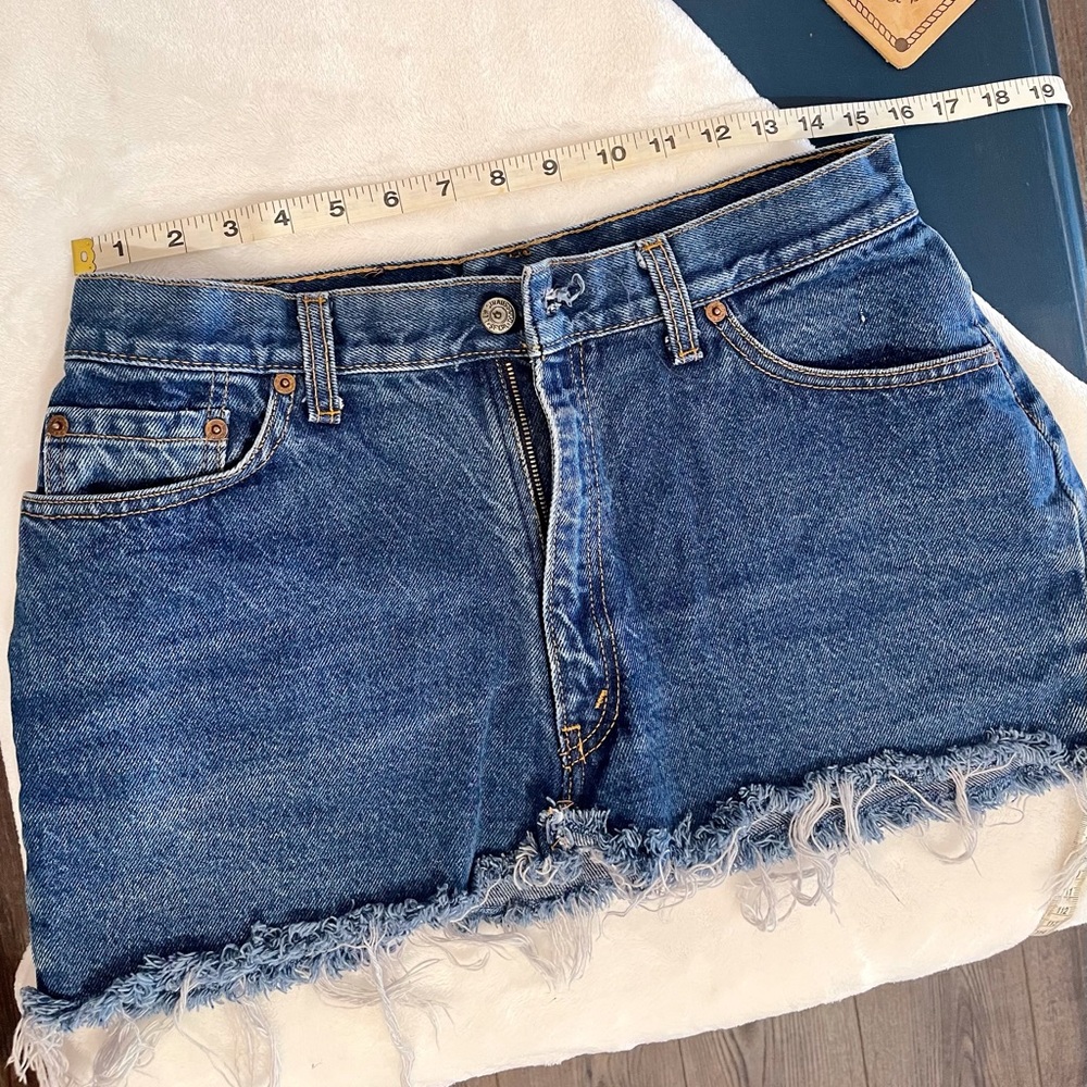 505 Levi Denim Skirt